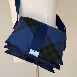 Burberry Blue Pillow Bag